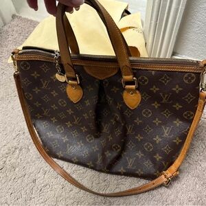 Louis Vuitton Dark Brown Monogram Palermo pm